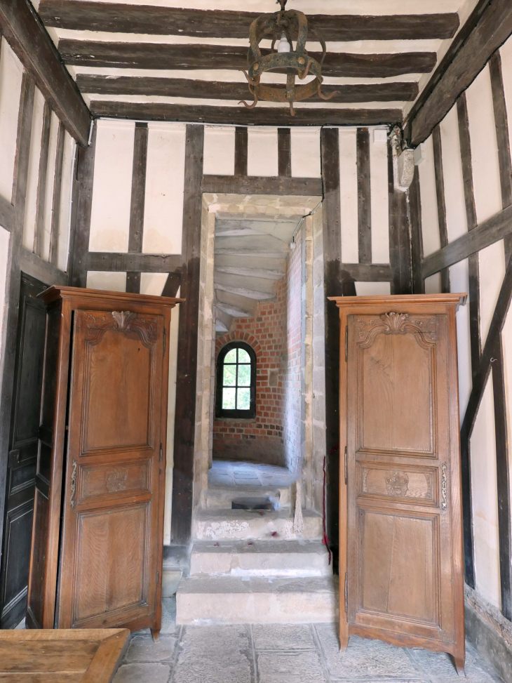 Le manoir d'Ango : passage intérieur - Varengeville-sur-Mer