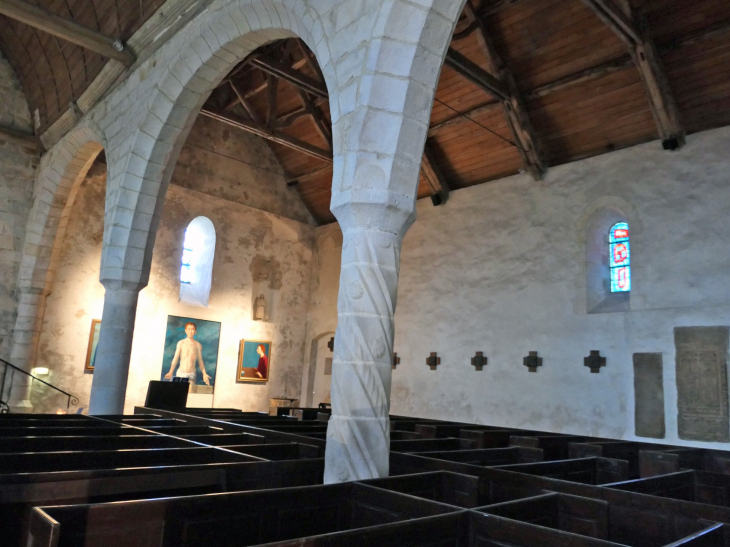 L'intérieur de l'église Saint Valery - Varengeville-sur-Mer