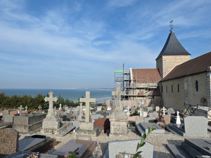 L'église Saint Valery et le cimetière marin - Varengeville-sur-Mer