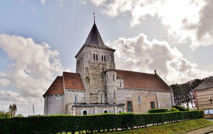 *église Saint-Aubin - Virville