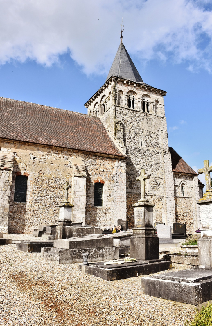 *église Saint-Aubin - Virville