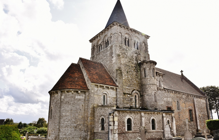 *église Saint-Aubin - Virville