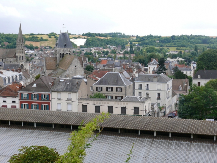 Vue générale d'Etampes - Étampes