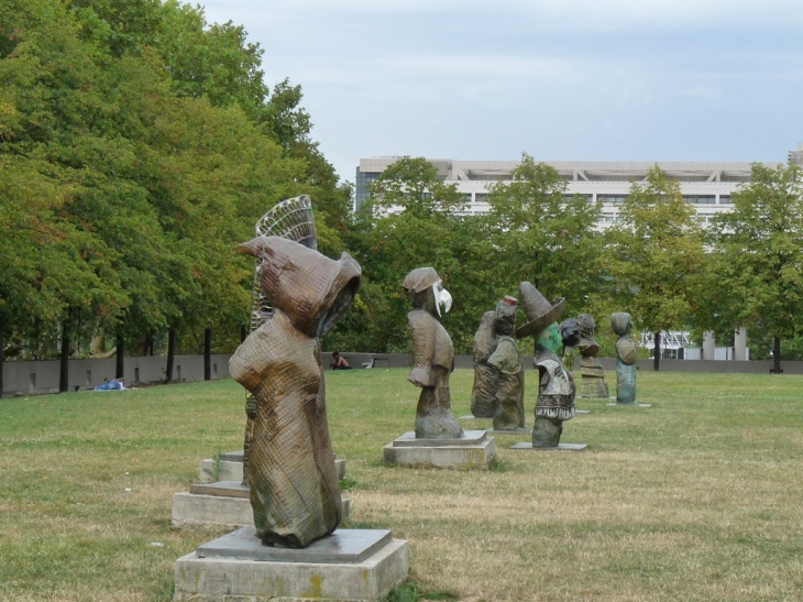 Le parc de Bercy - Paris 12e Arrondissement