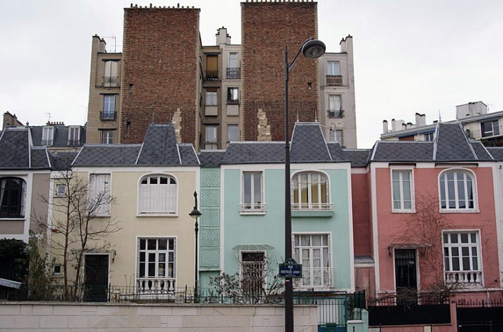 Maisons rue Dieulafoy - Paris 13e Arrondissement