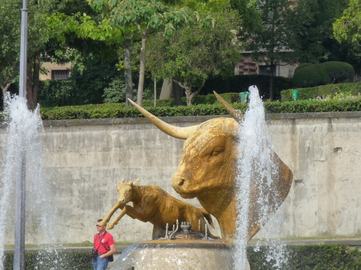 Sur l'esplanade devant le palais de Chaillot - Paris 16e Arrondissement