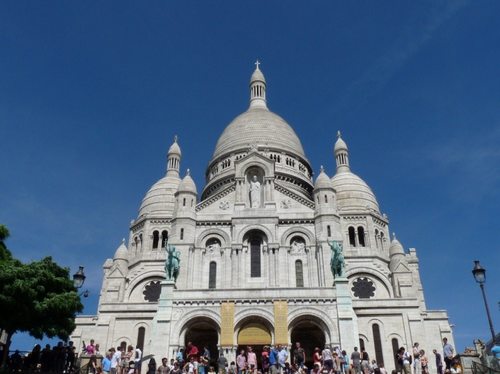 La basilique du Sacré Cœur - Paris 18e Arrondissement