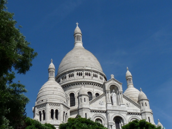 La basilique du Sacré Cœur - Paris 18e Arrondissement