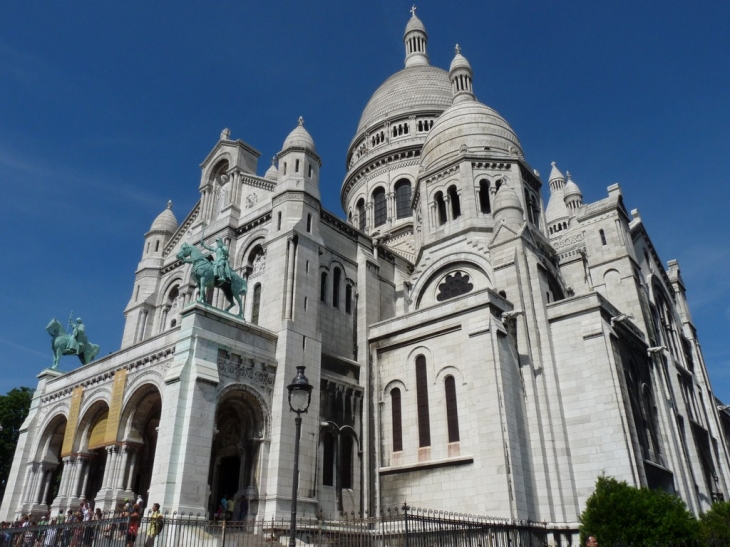 La basilique du Sacré Cœur - Paris 18e Arrondissement