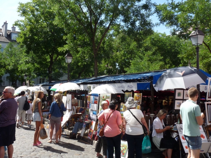 Place du Tertre - Paris 18e Arrondissement