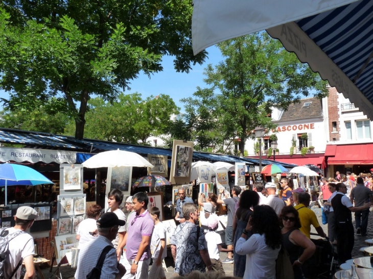 Place du Tertre - Paris 18e Arrondissement