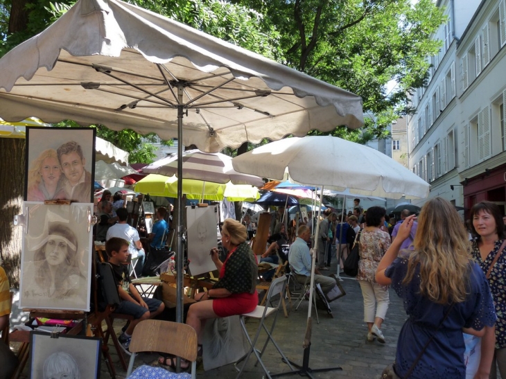 Place du Tertre - Paris 18e Arrondissement