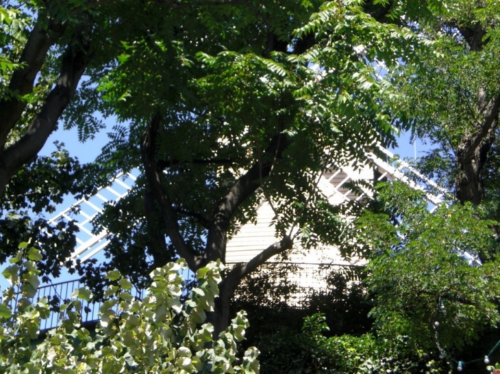 Un moulin dans la verdure - Paris 18e Arrondissement