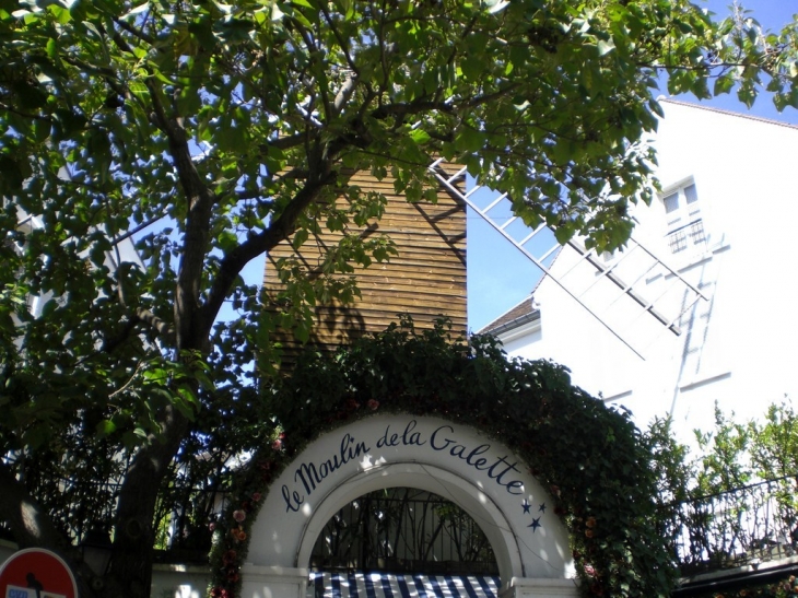 Le moulin de la Galette - Paris 18e Arrondissement