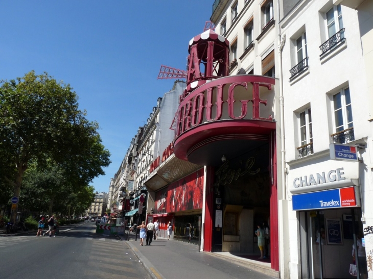 Le moulin rouge - Paris 18e Arrondissement