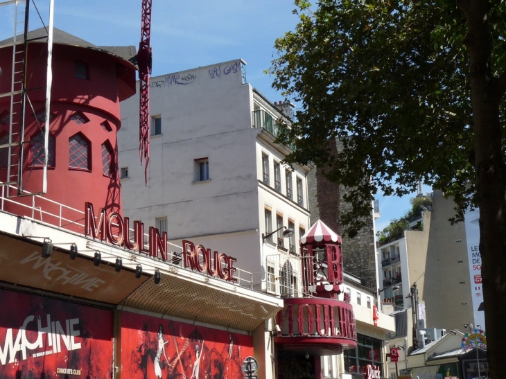 Le moulin rouge - Paris 18e Arrondissement