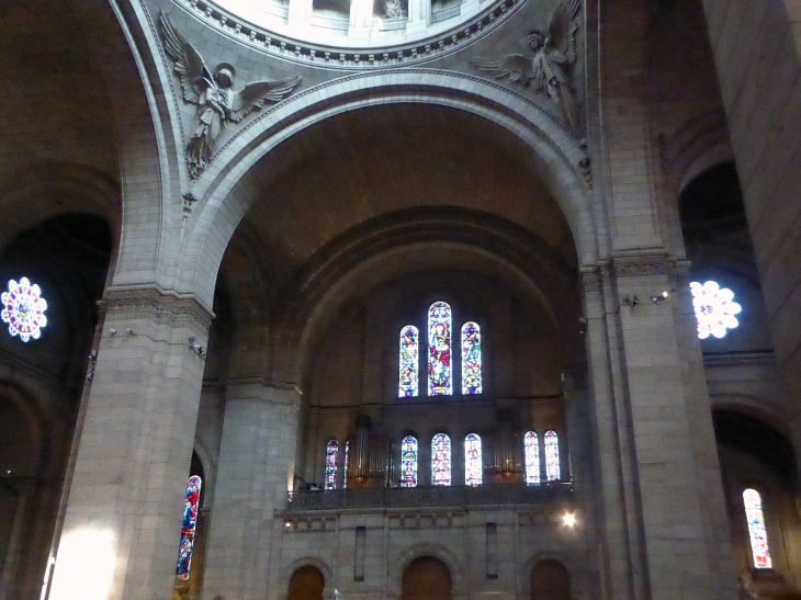 Le Sacré Coeur : dans la basilique - Paris 18e Arrondissement