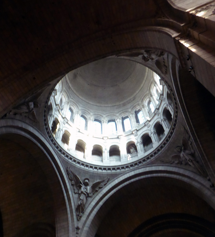 Le Sacré Coeur : dans la basilique - Paris 18e Arrondissement