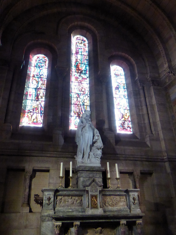 Le Sacré Coeur : dans la basilique - Paris 18e Arrondissement