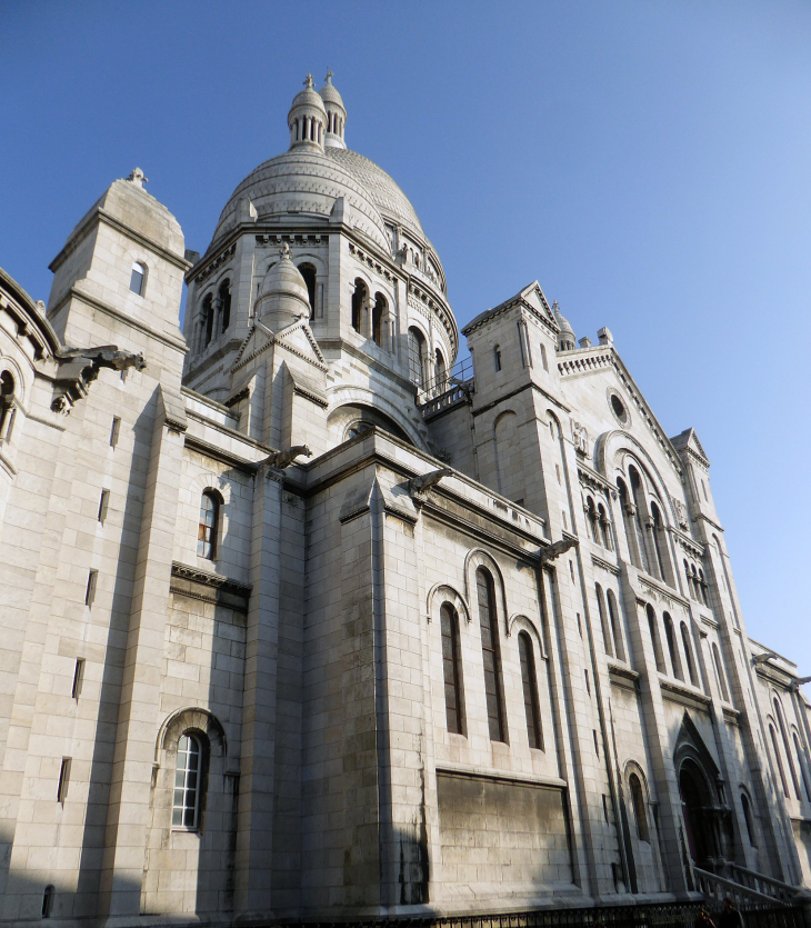 Le Sacré Coeur : le dôme - Paris 18e Arrondissement