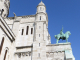 Photo précédente de Paris 18e Arrondissement le Sacré Coeur : l'entrée de la basilique