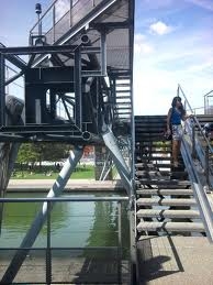 Une passerelle à La Villette - Paris 19e Arrondissement