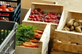 Des caissettes de fruits - Paris 19e Arrondissement