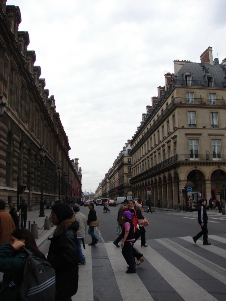 La Rue de Rivoli - Paris 1er Arrondissement