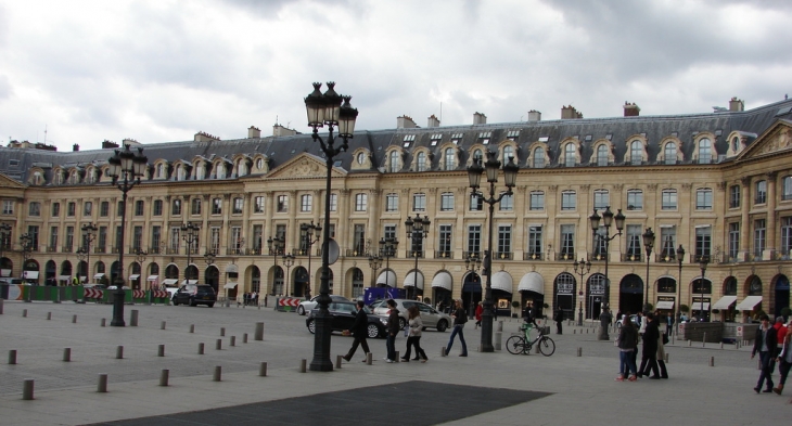 La Place Vendôme - Paris 1er Arrondissement