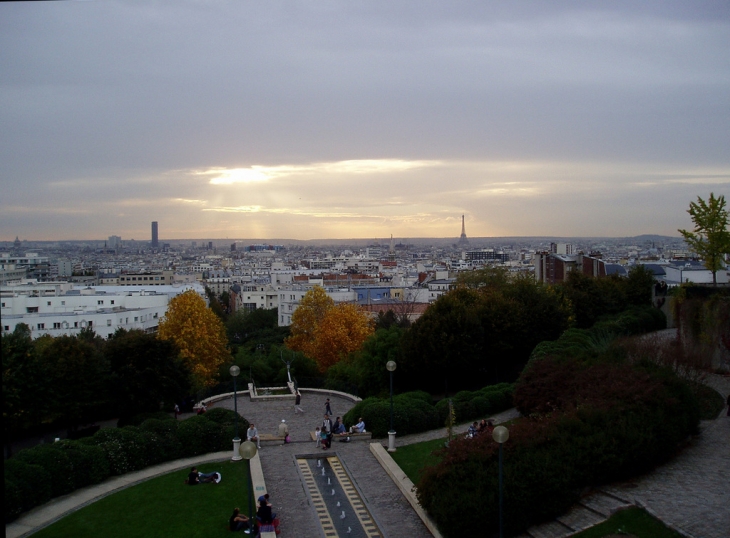 Parc de Belleville - Paris 20e Arrondissement