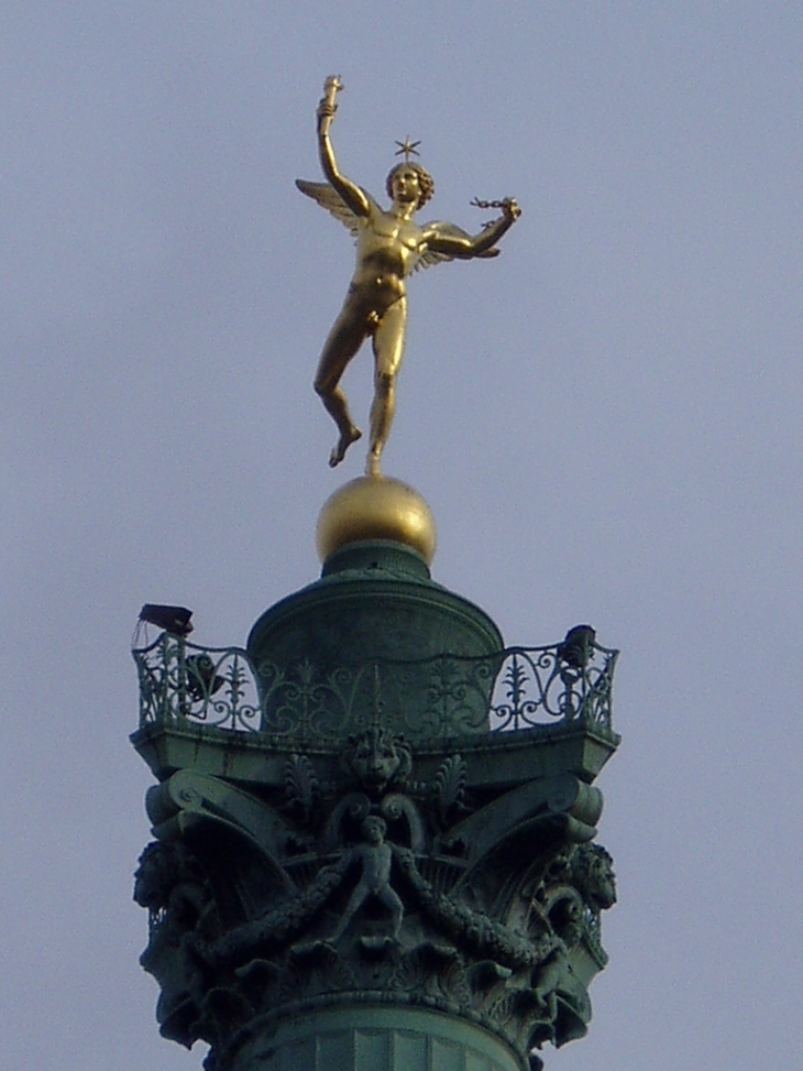 Le Génie de la Bastille - Paris 4e Arrondissement