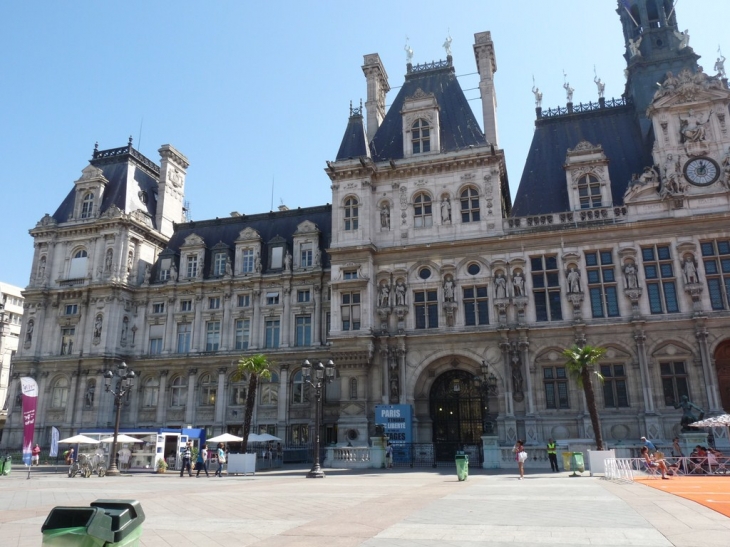 L'hotel de ville - Paris 4e Arrondissement