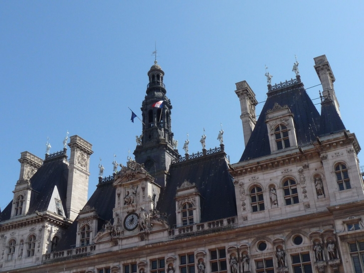 L'hotel de ville - Paris 4e Arrondissement