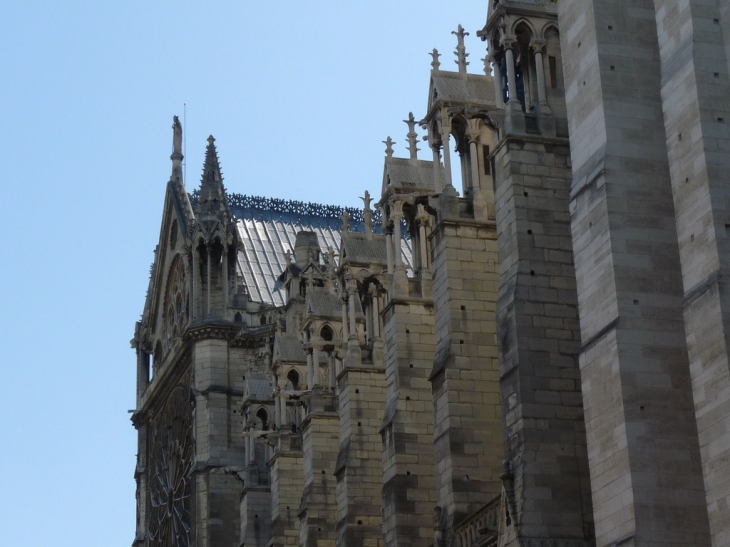 La cathédrale Notre Dame - Paris 4e Arrondissement