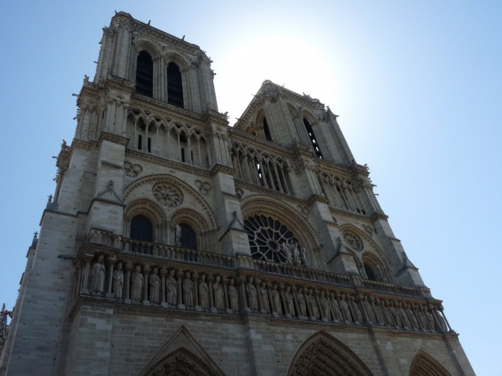 La cathédrale Notre Dame - Paris 4e Arrondissement