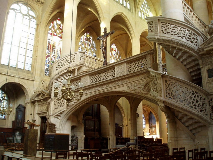 Le jubée de St-Etienne du Mont - Paris 5e Arrondissement