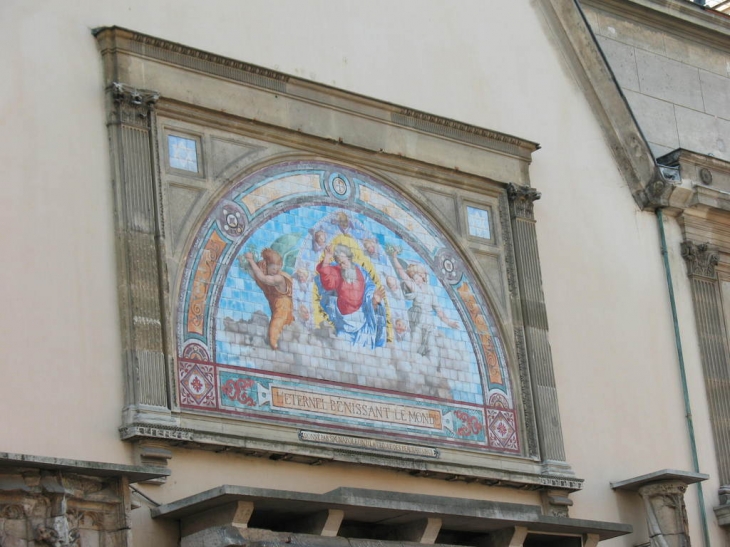 Fresque carrelage quartier latin - Paris 5e Arrondissement