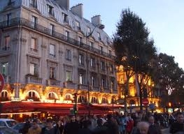 Le boulevard st-Michel - Paris 5e Arrondissement