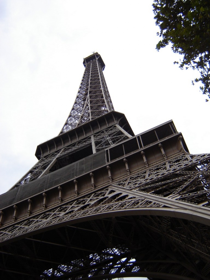 Sous la tour Eiffel - Paris 7e Arrondissement