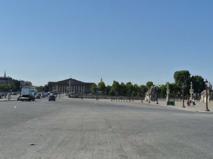 Vue du pont de la Concorde - Paris 7e Arrondissement