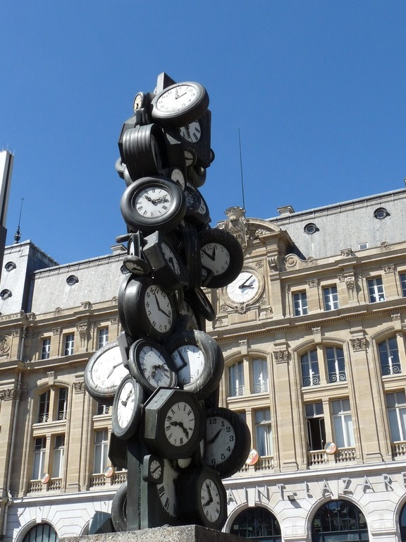 La gare Saint Lazare - Paris 8e Arrondissement