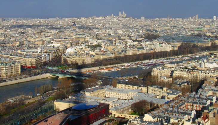 VUE DE LA TOUR EIFFEL - Paris