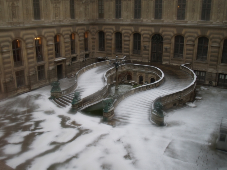 Louvre view - Paris