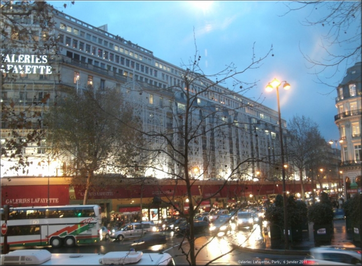 Les grands magasins - Paris