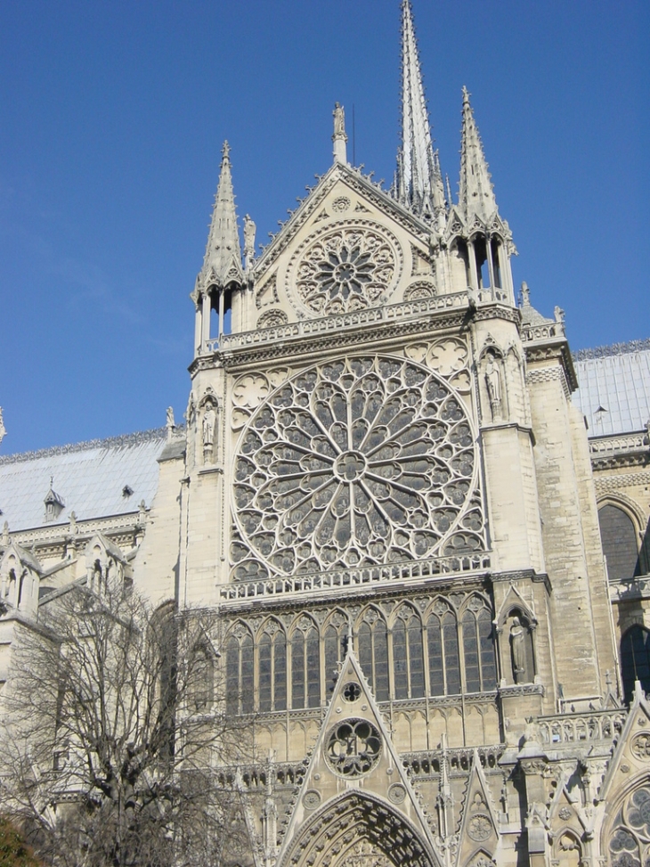 Façade arriere de Notre-Dame de Paris