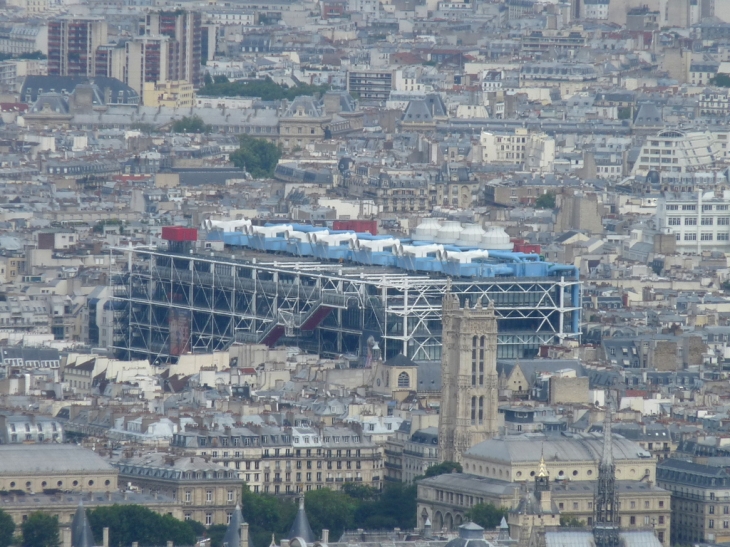 Vue du haut de la Tour Montparnasse - Paris