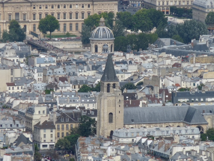 Vue du haut de la Tour Montparnasse - Paris