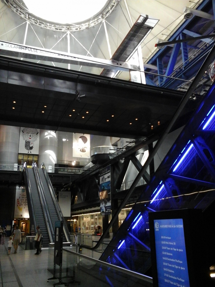 Intérieur Cité des sciences - Paris