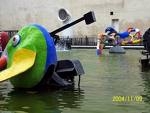 La fontaine à Beaubourg - Paris