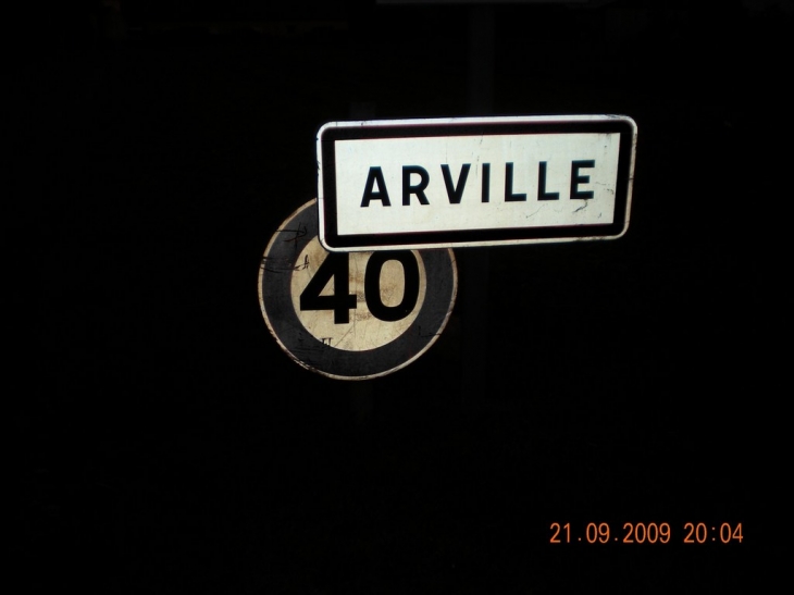 Entrée d'arville